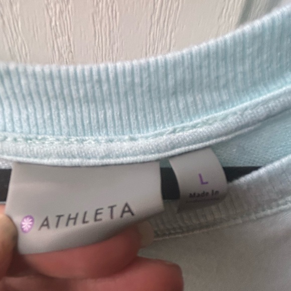 Athleta Mindset Sweatshirt Womens Size Lrg Long Sleeve Pullover Euc - Picture 4 of 6